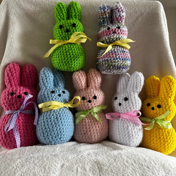 Hand crafted Peep Bunny - Picture 3 of 3